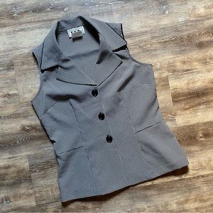 Vintage 90s Gingham Vest